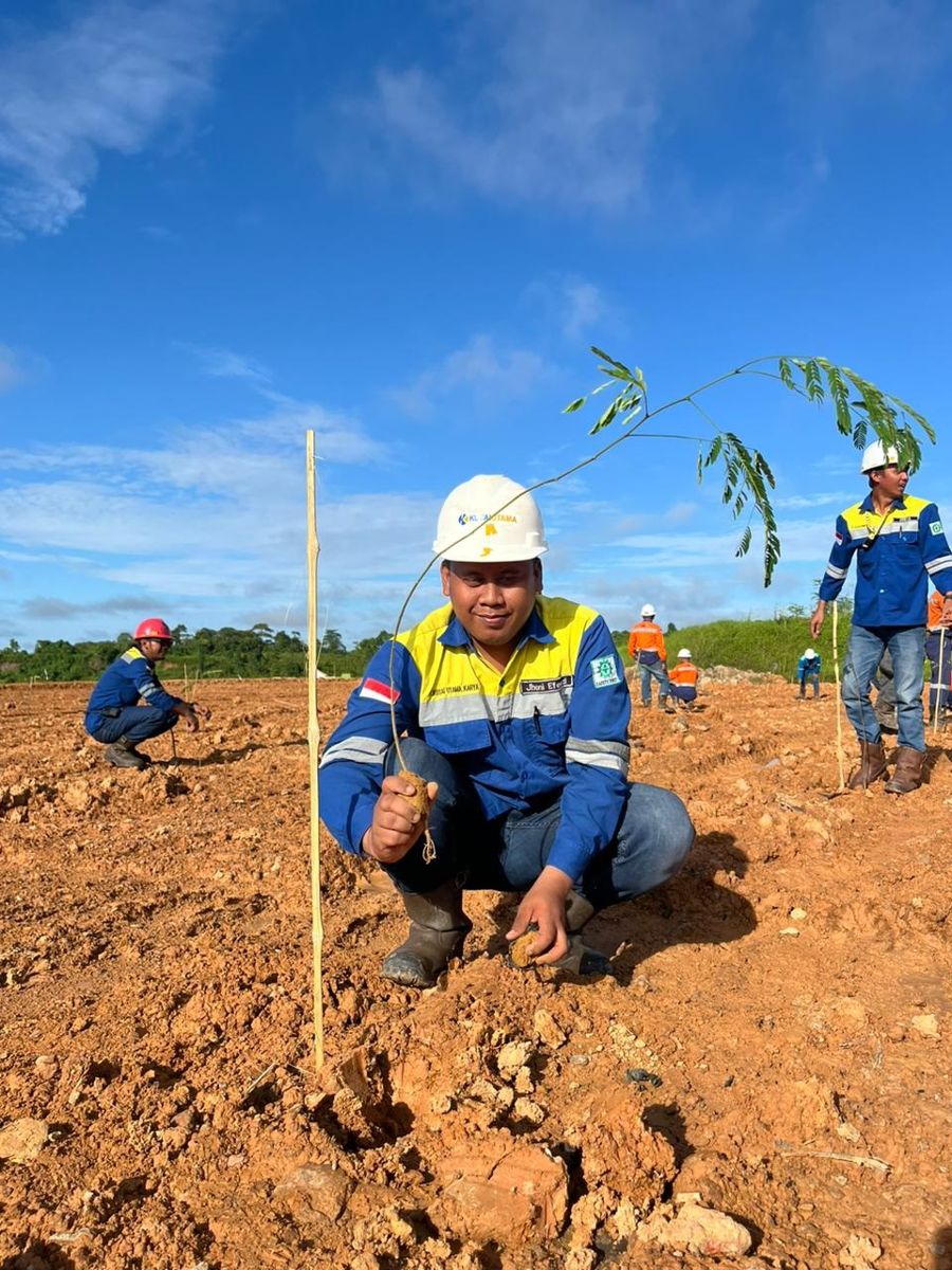 Kru KUK menanam bibit pohon